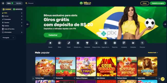 Cadastre e ganhe bonus para jogar